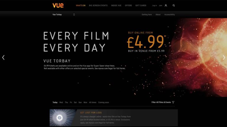 Visit Vue Cinema, Torbay